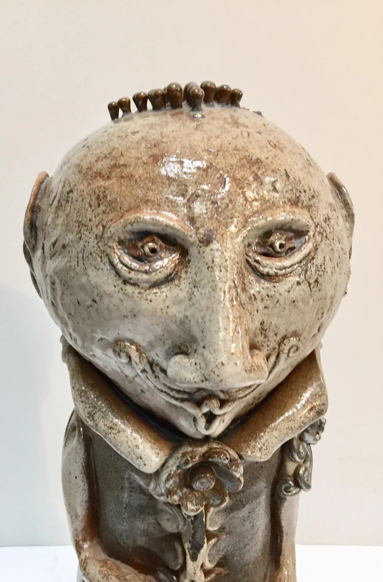 Pop Surrealist California Studio Ceramic Art Figure - 2