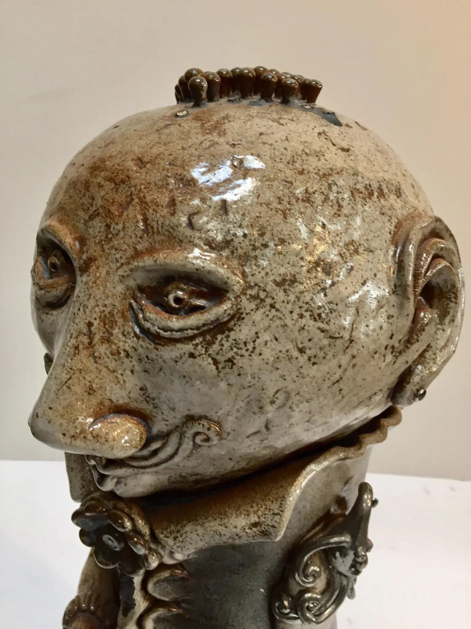 Pop Surrealist California Studio Ceramic Art Figure - 6