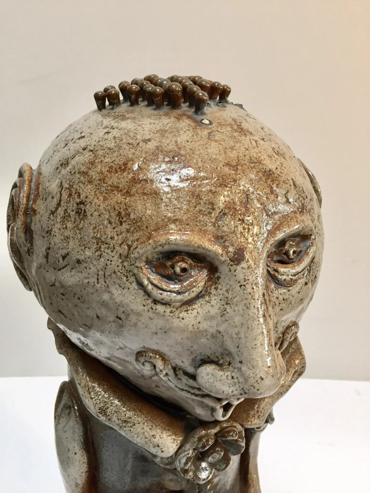 Pop Surrealist California Studio Ceramic Art Figure - 7