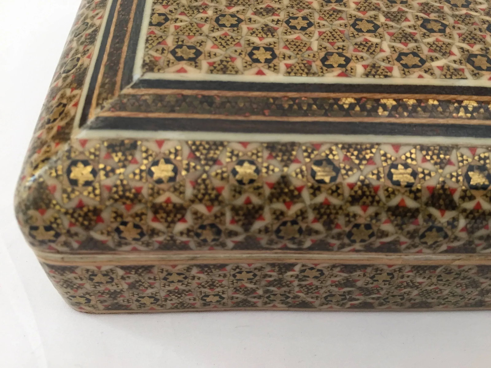 Indo-Persian Khatam Micro Mosaic Jewelry Box - 6