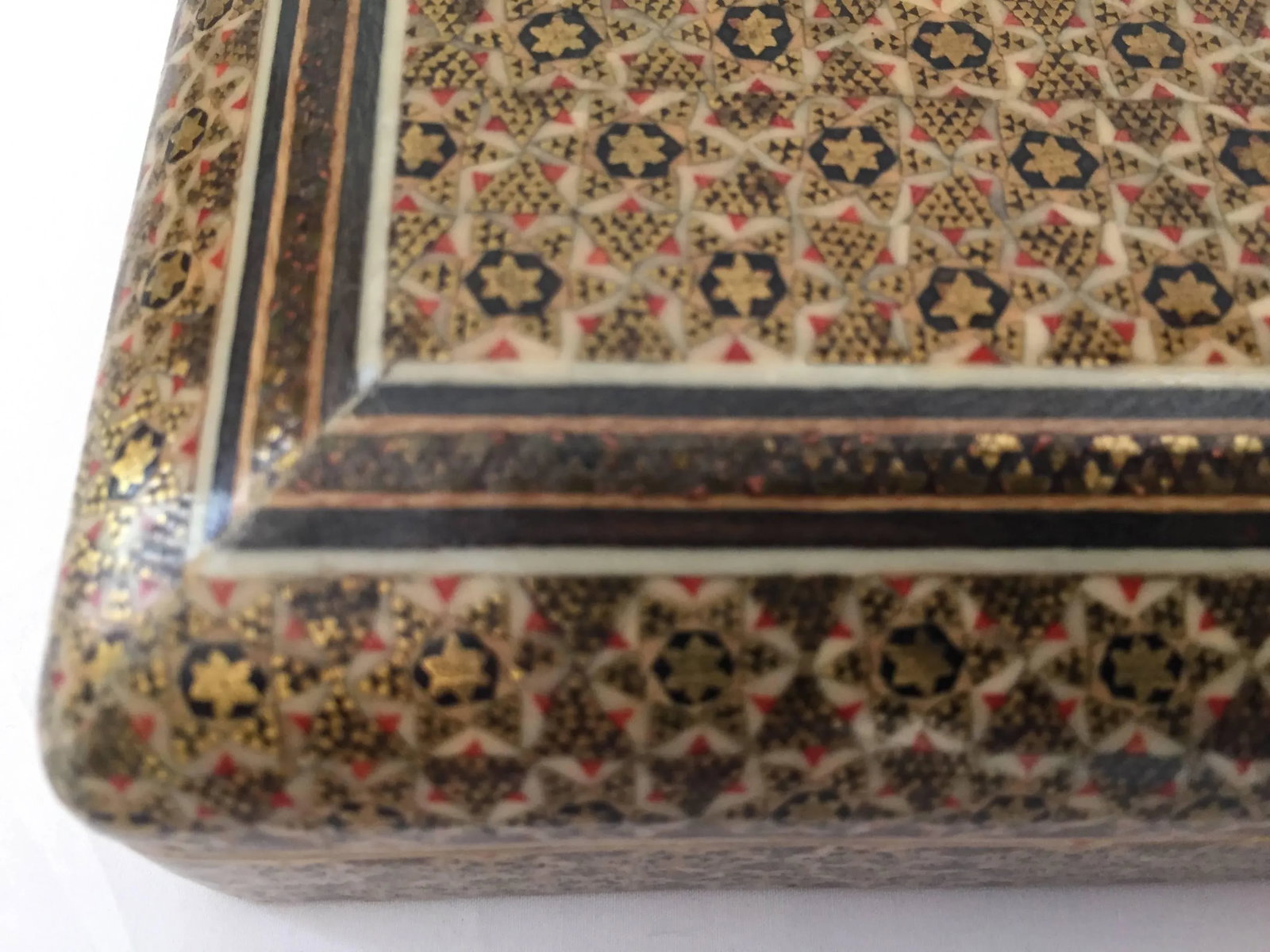 Indo-Persian Khatam Micro Mosaic Jewelry Box - 7
