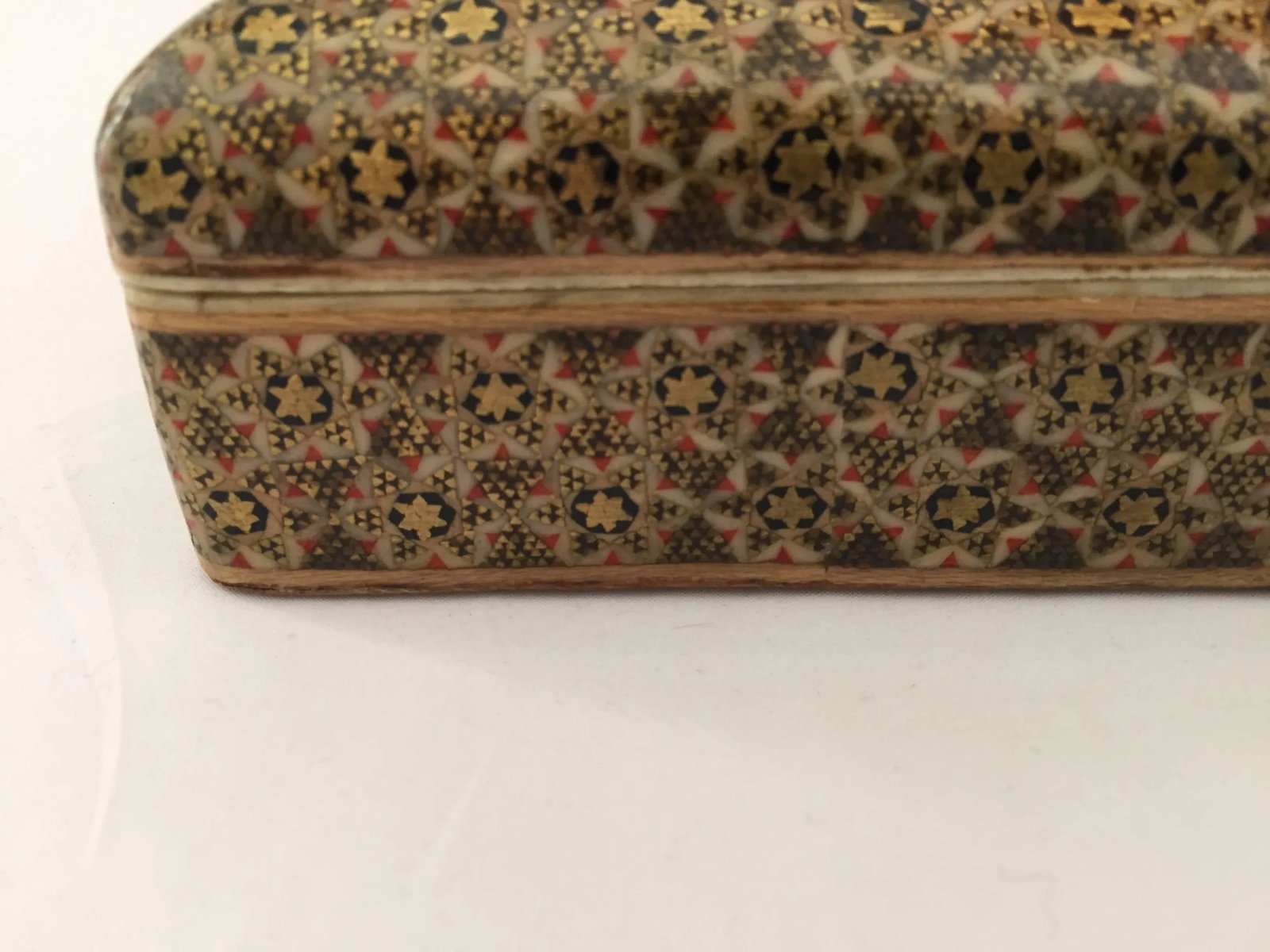 Indo-Persian Khatam Micro Mosaic Jewelry Box - 8