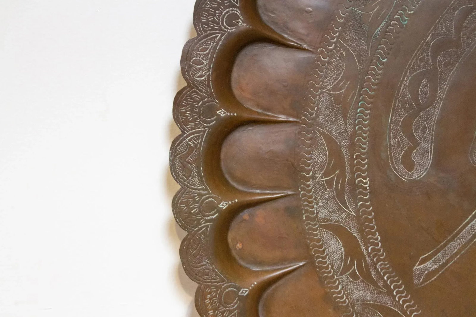 Mid 20th Century Bengal Metal Tray - 4