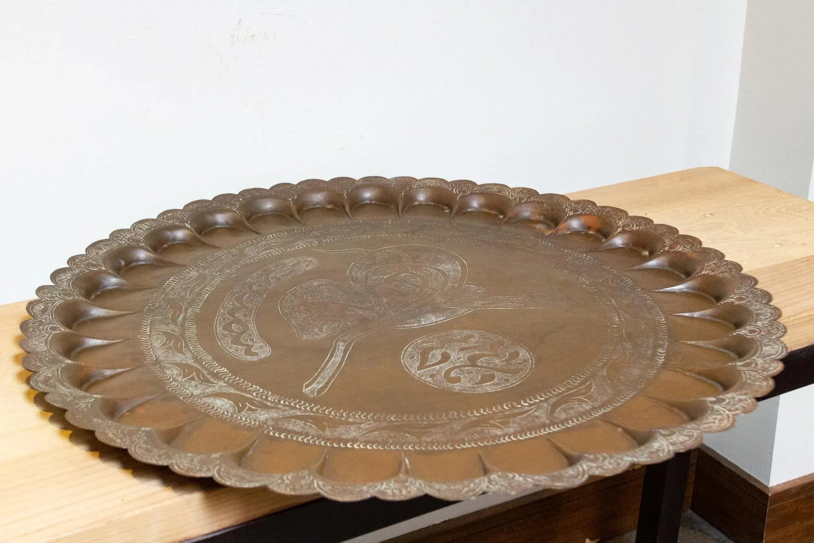 Mid 20th Century Bengal Metal Tray - 6