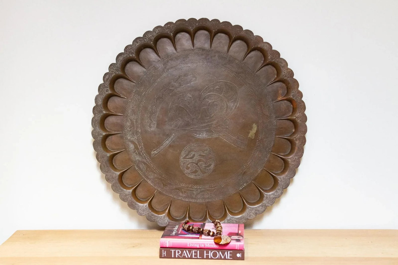 Mid 20th Century Bengal Metal Tray - 8