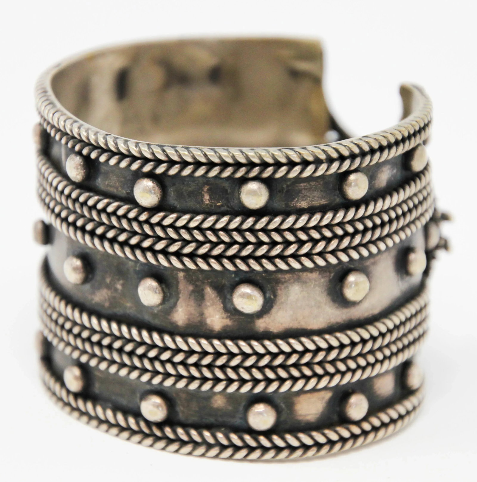 Moroccan Vintage Berber Tribal Ethnic Cuff - 2
