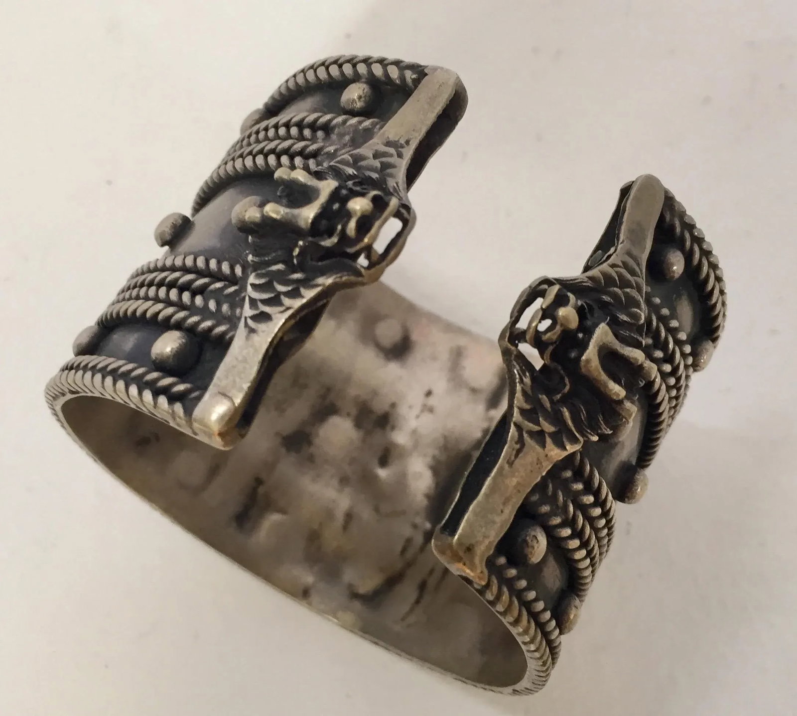 Moroccan Vintage Berber Tribal Ethnic Cuff - 7