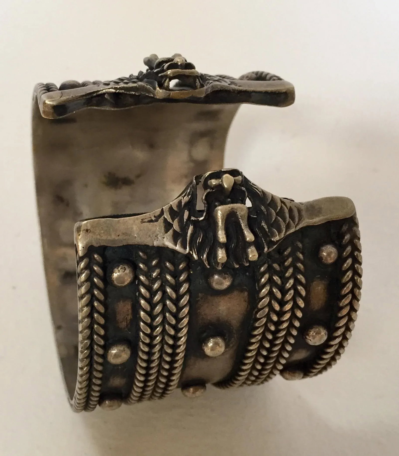 Moroccan Vintage Berber Tribal Ethnic Cuff - 8