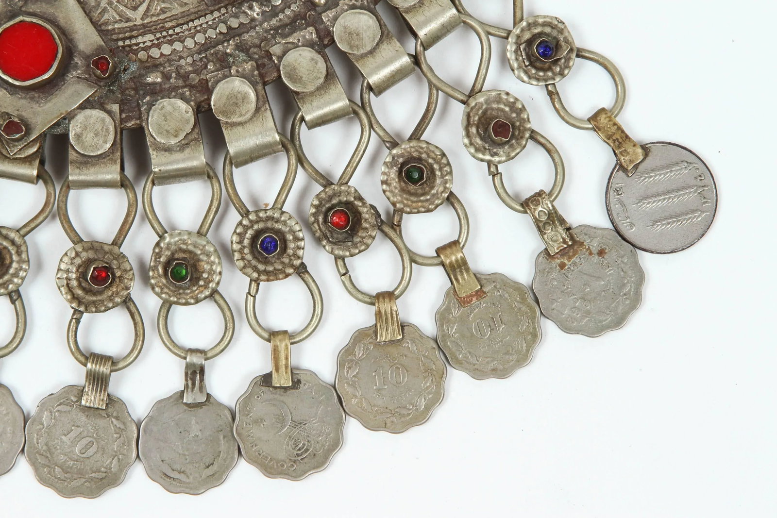 Moroccan Ethnic Silver Jewelry Choker - 7