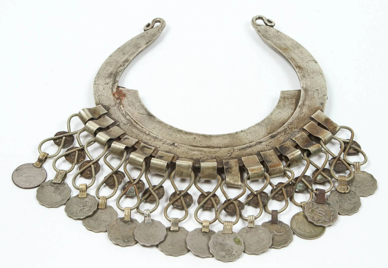 Moroccan Ethnic Silver Jewelry Choker - 9