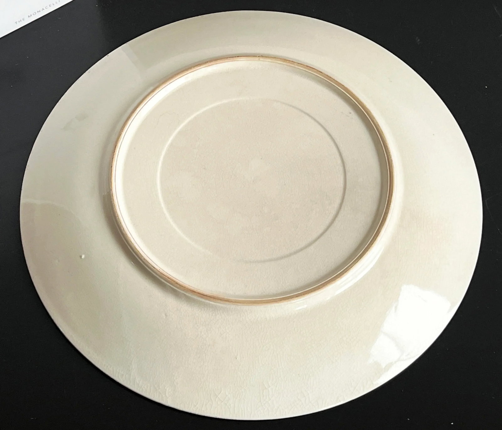 Vintage Japanese Chrysanthemum Pottery Serving Platter - 6