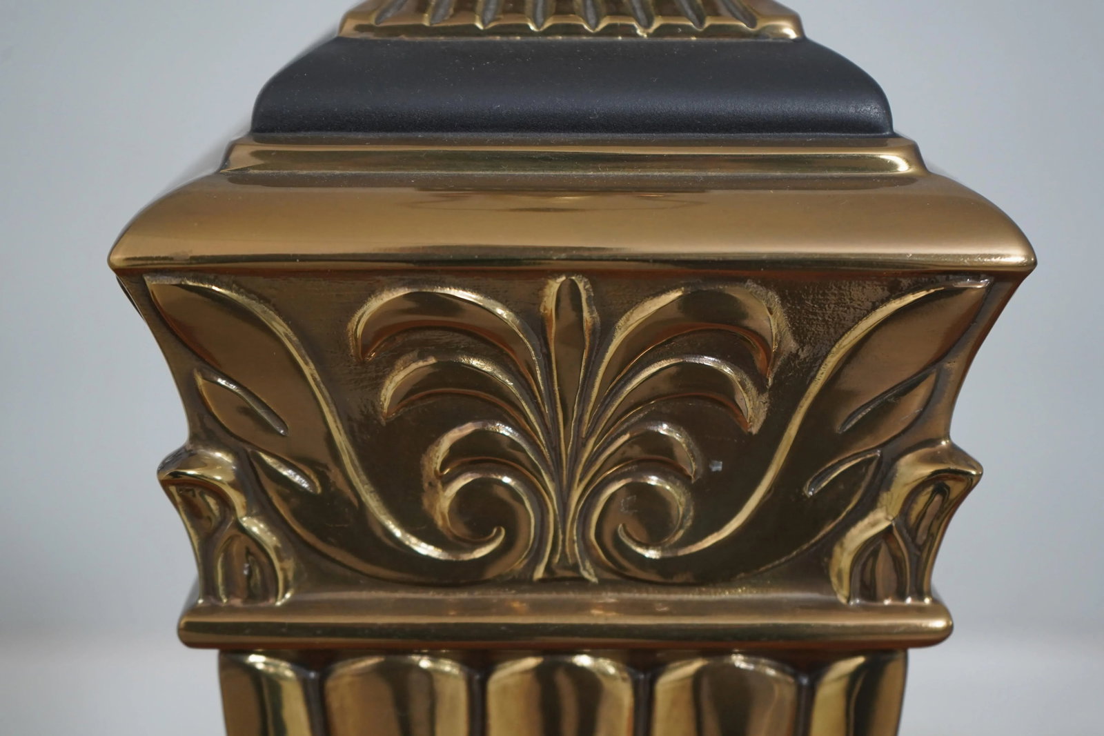 Pair Rembrant Regency Style Bronze Finish Lamps - 10