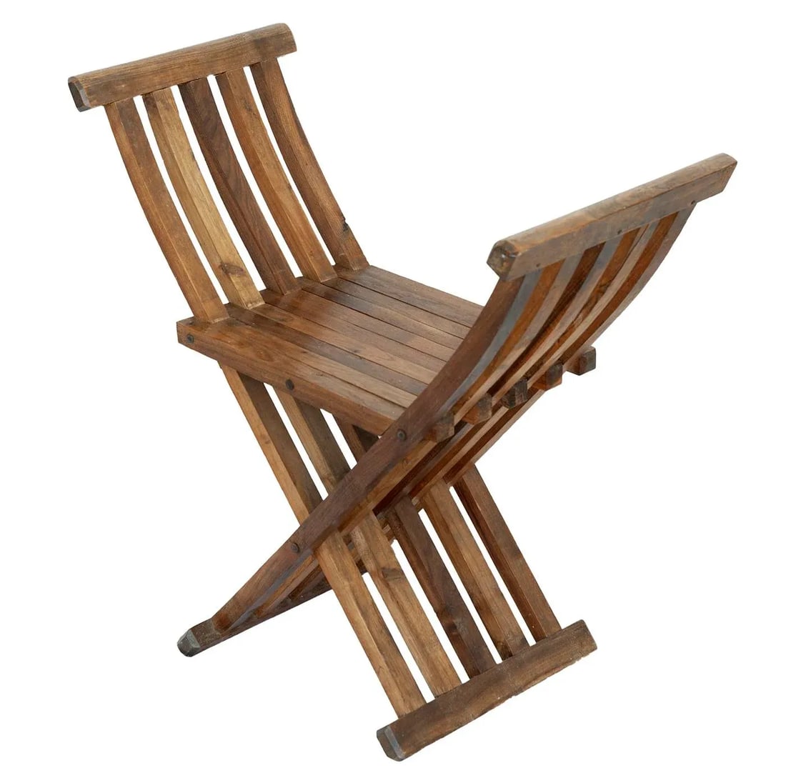 1970s Vintage Handcrafted Folding Peruvian Chair - 2