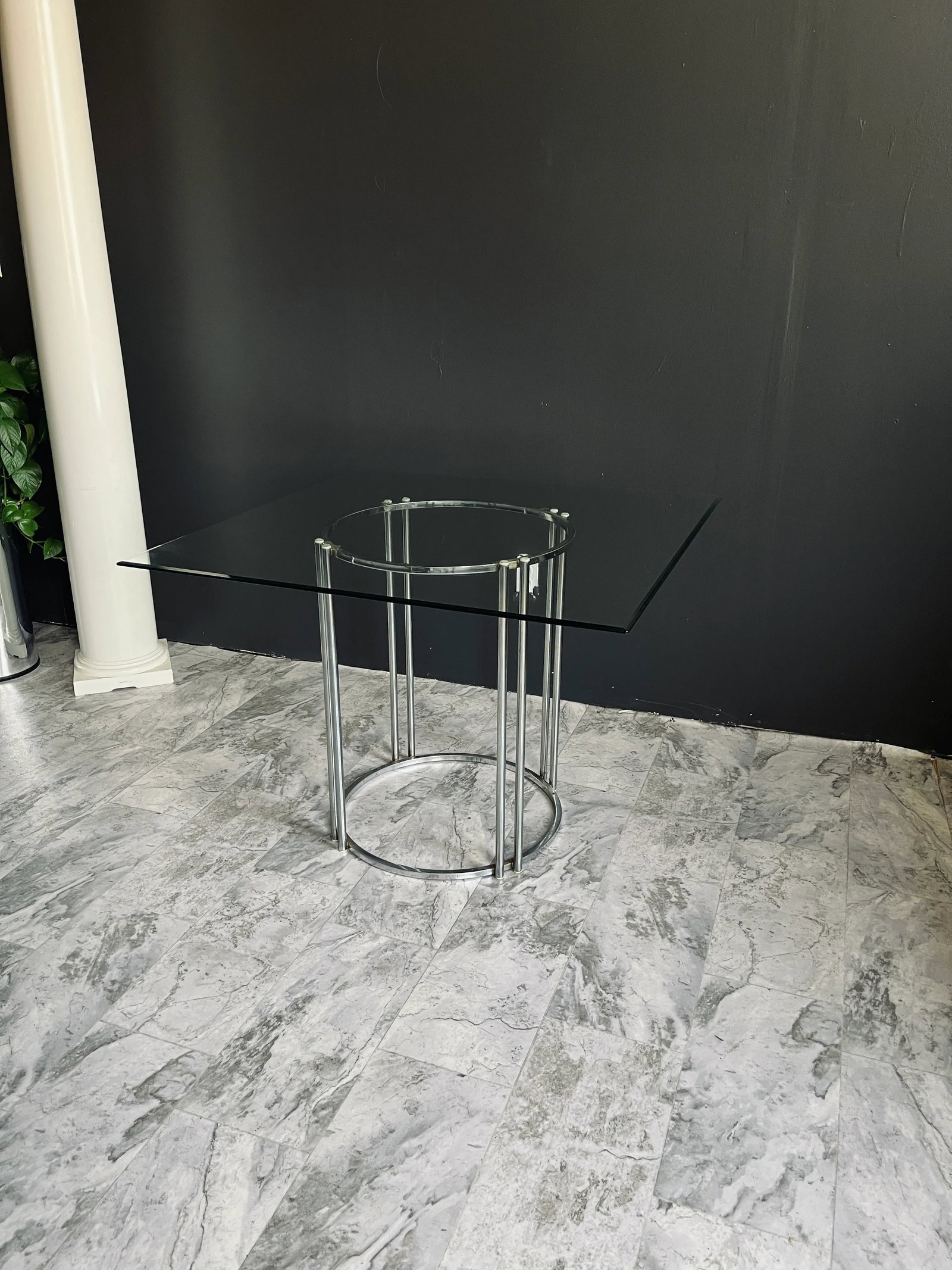 Motivated Seller: 1980s Postmodern Chromcraft Lucite Dinette - 7