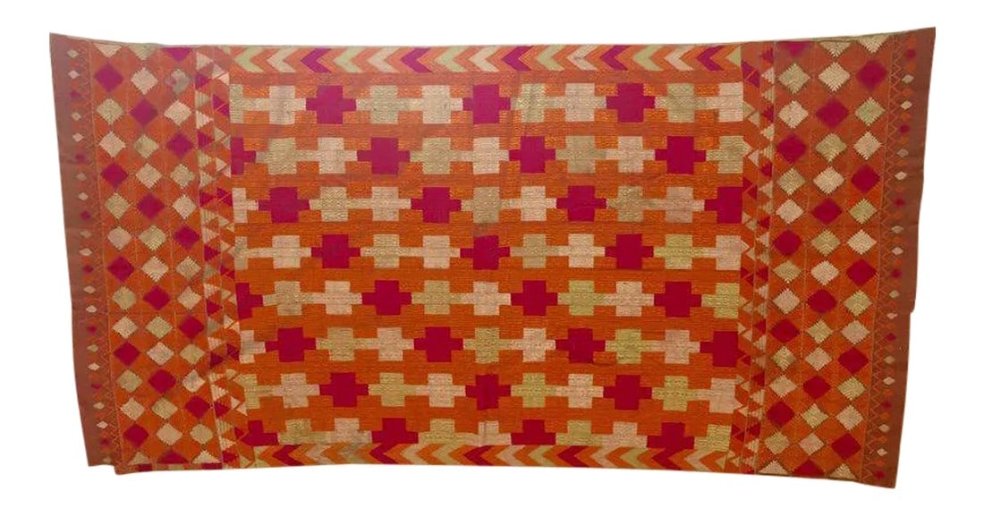 20th Century Asian Phulkari Wedding Shawl (1 of 13)