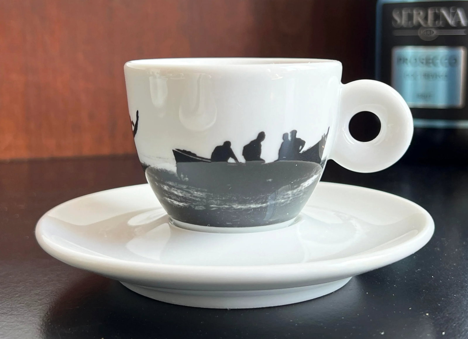 Rare Mario Giacomelli for Illy Set of Espresso Cups & Saucers - Set of 6 - 9