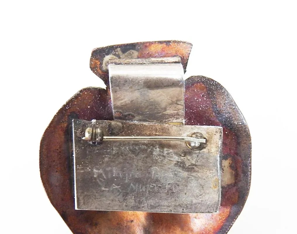 1995 Alejandro Sifuentes Milagro Heart Brooch or Pendant - 2