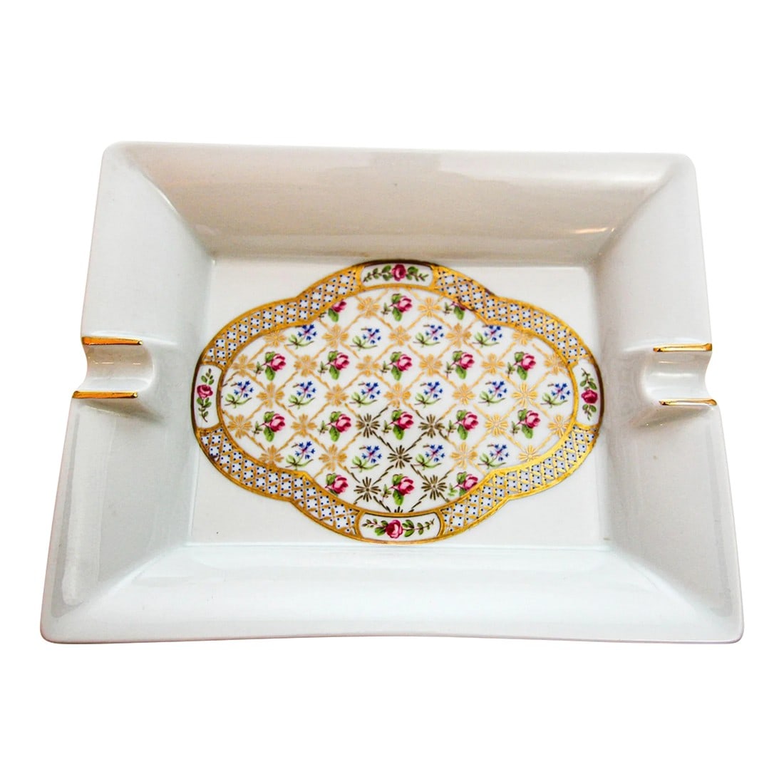 Limoges France Cigar Ashtray Porcelain Dish Catchall (1 of 10)