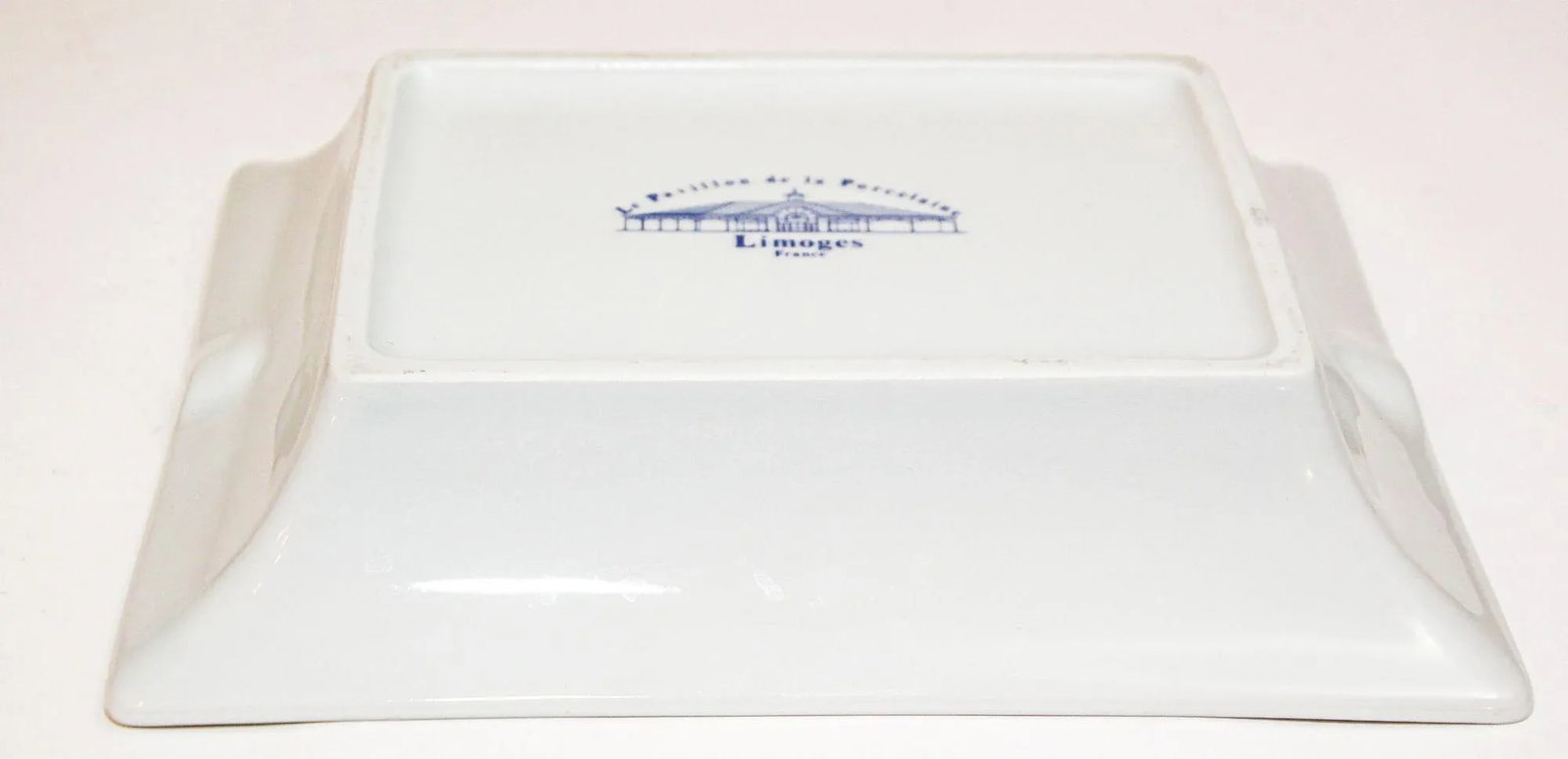 Limoges France Cigar Ashtray Porcelain Dish Catchall - 8