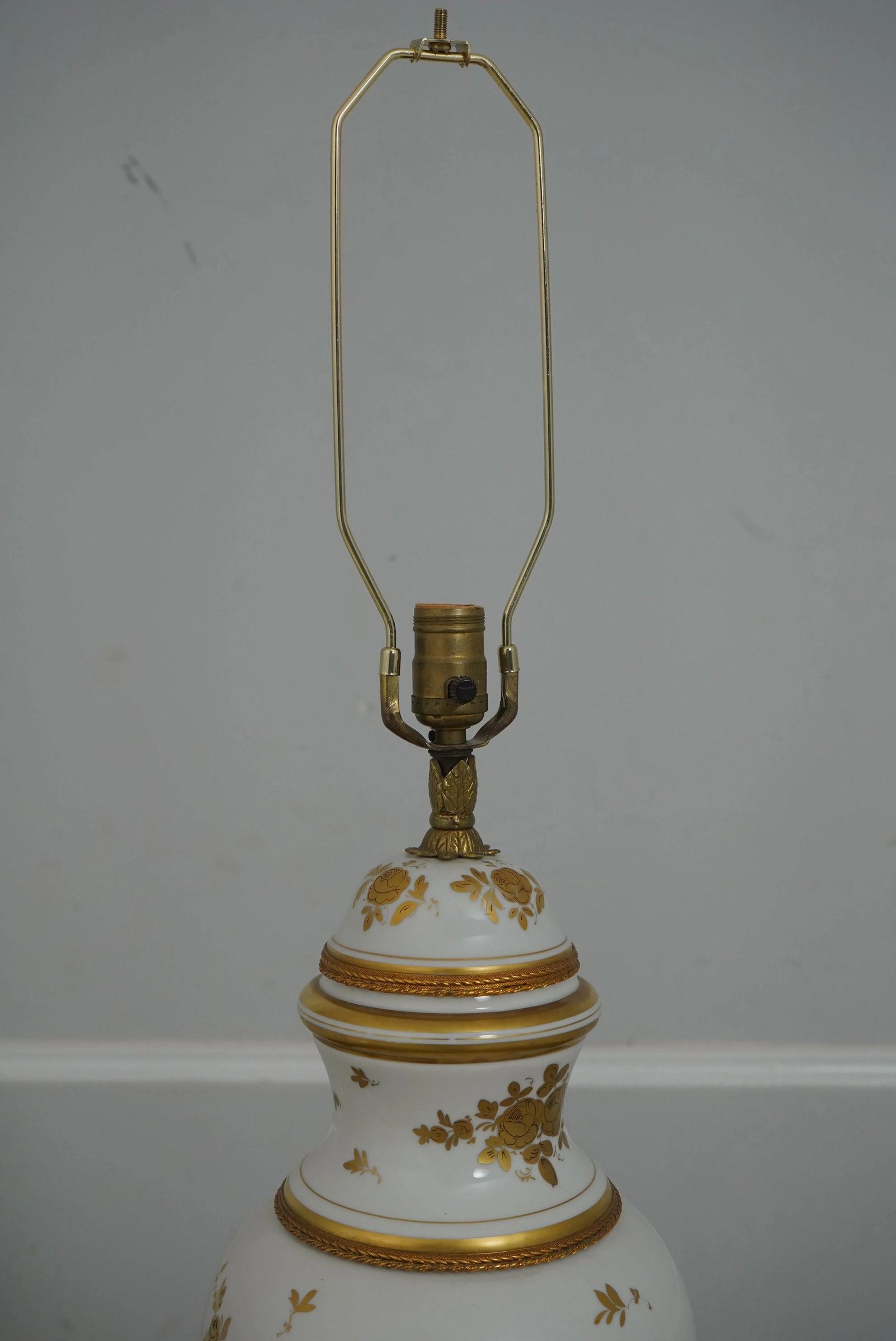 Pair Limoge Porcelain Urn Large Table Lamps - 10