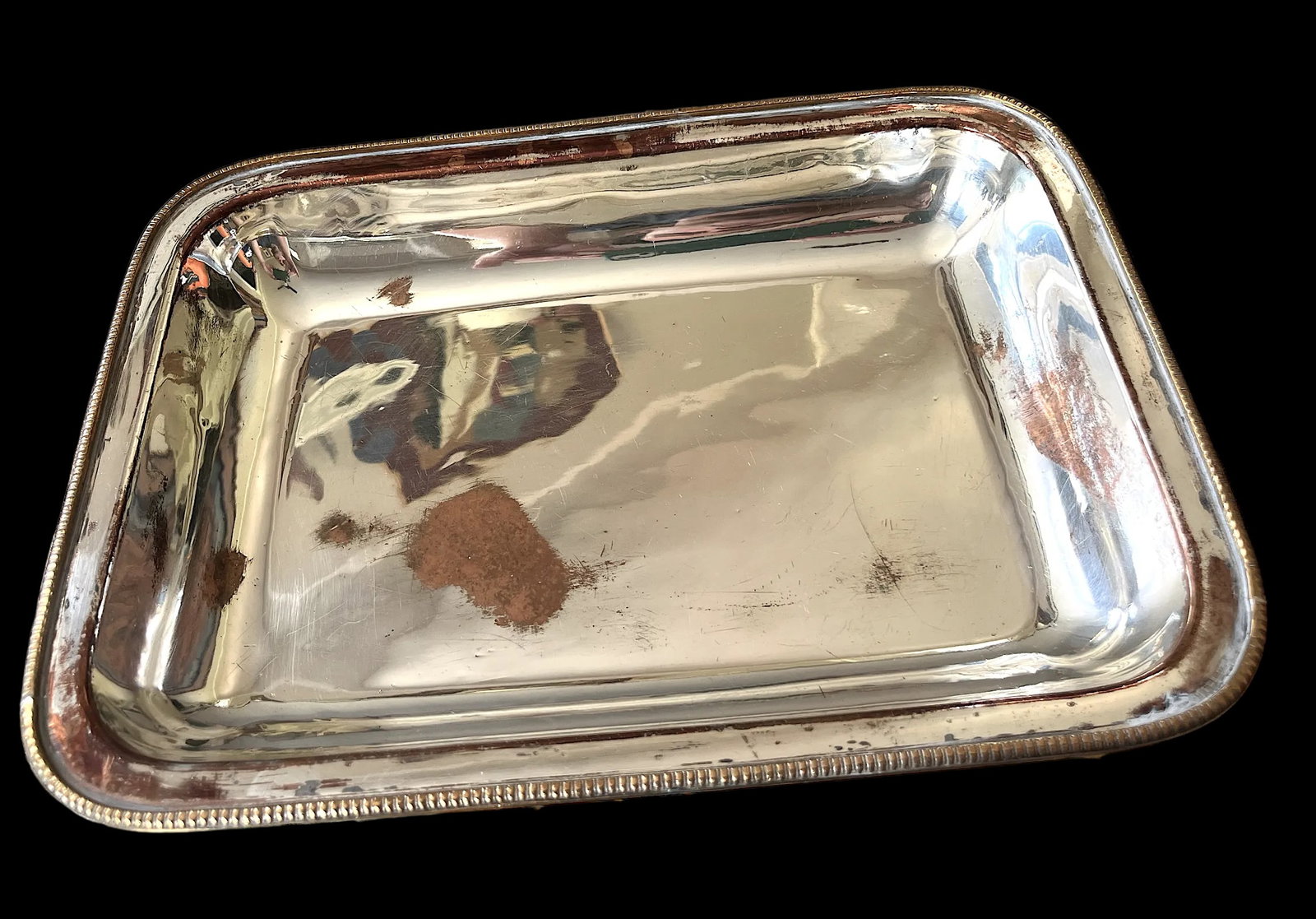 Antique Egyptian Revival Hotel Silver Mappin & Webb Covered Entree Vegetable Dish - 7