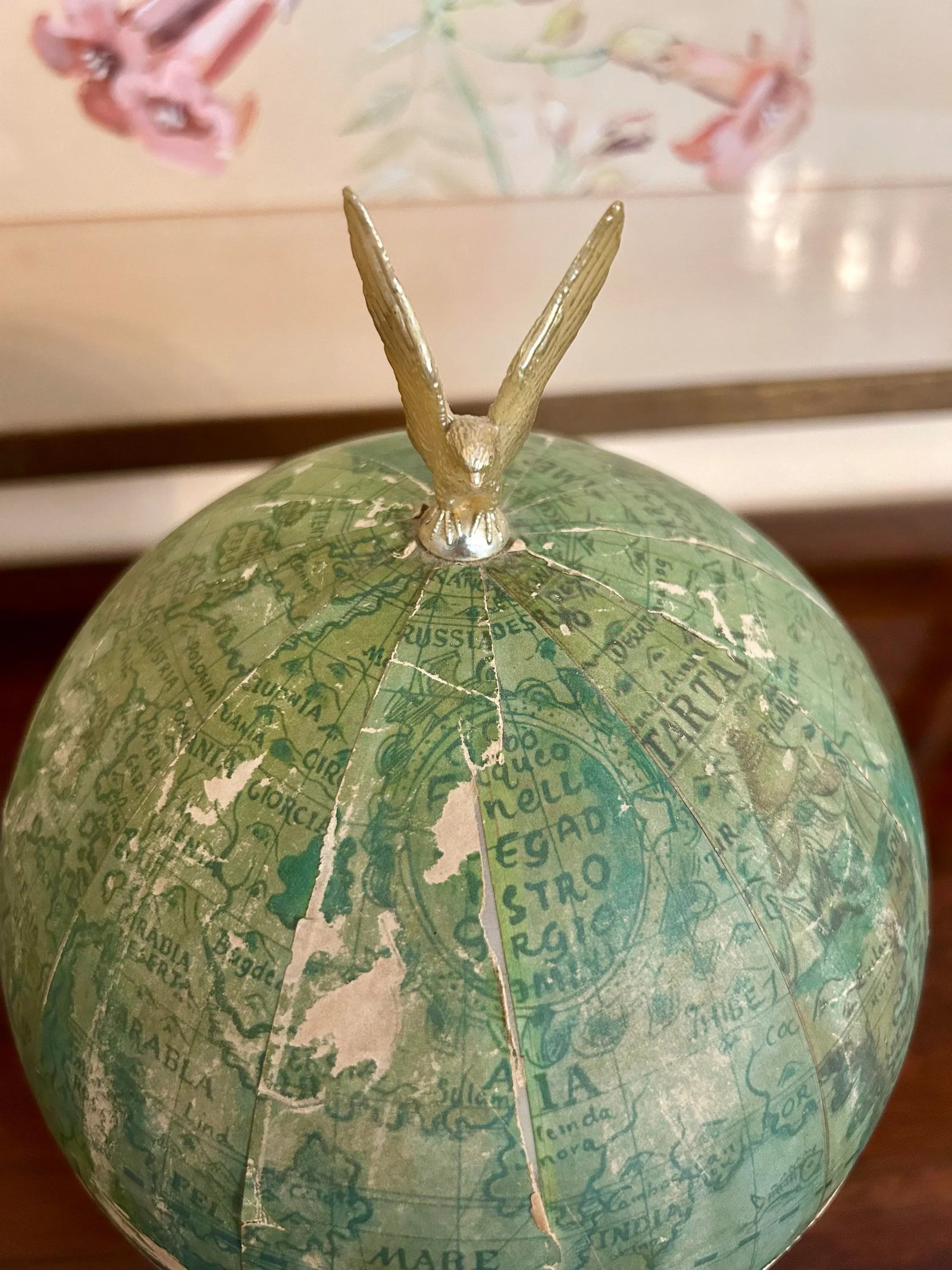 Mid 20th Century Vintage Bar Globe - 8