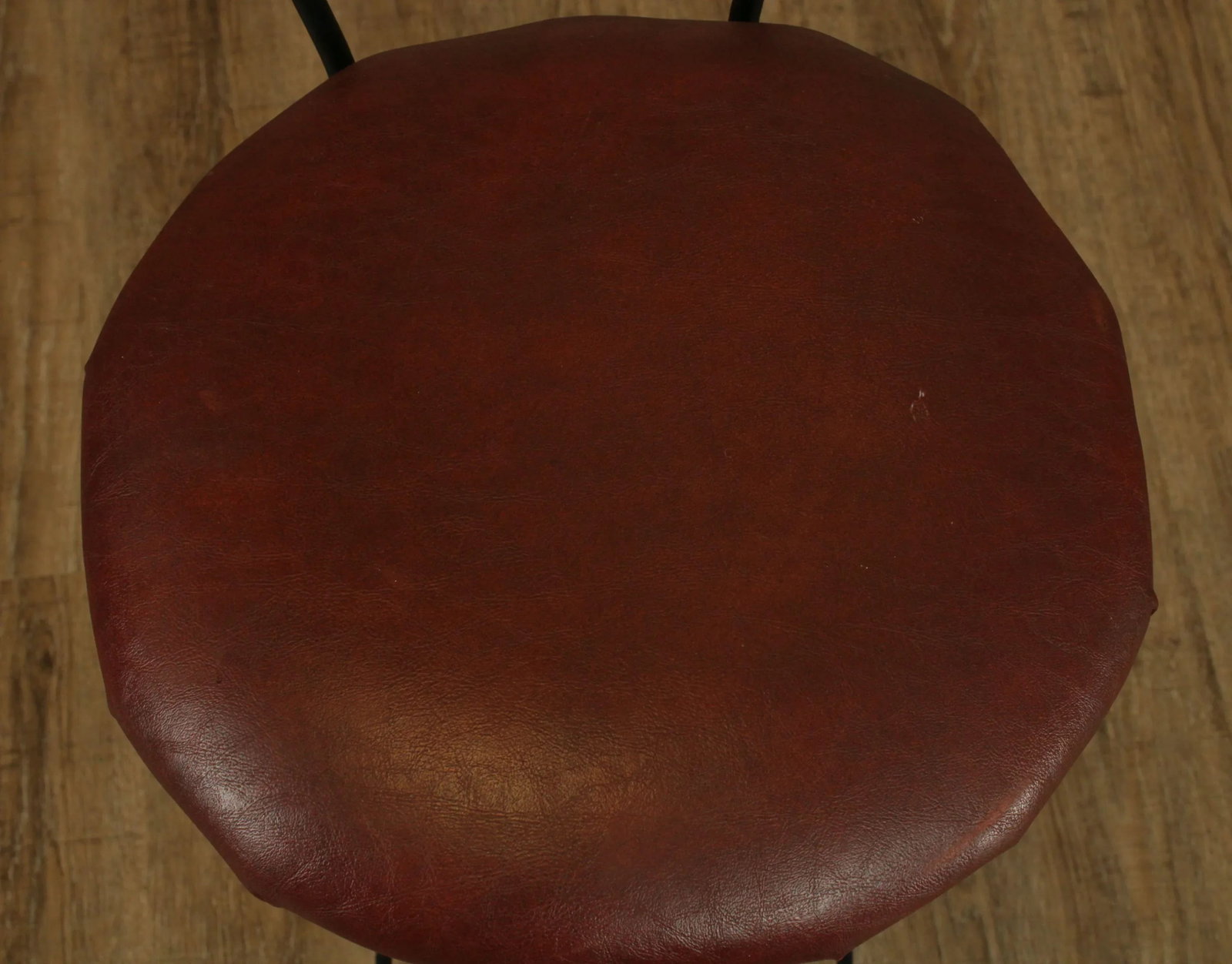 Mid-Century Modern Wrought Iron Barstools - a Pair - 10