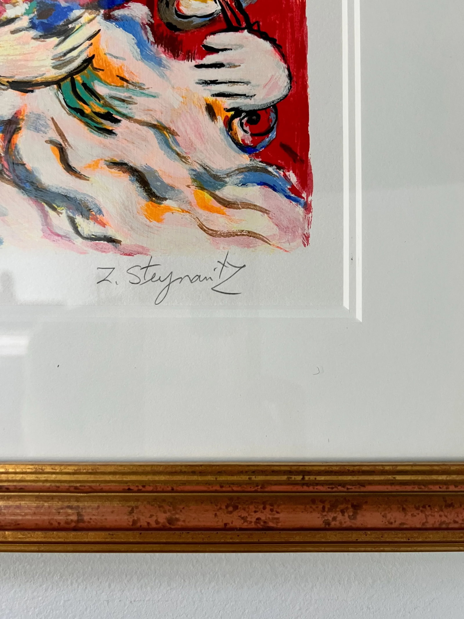 Zamy Steynovitz Serigraph, Framed, Signed & Numbered - 2