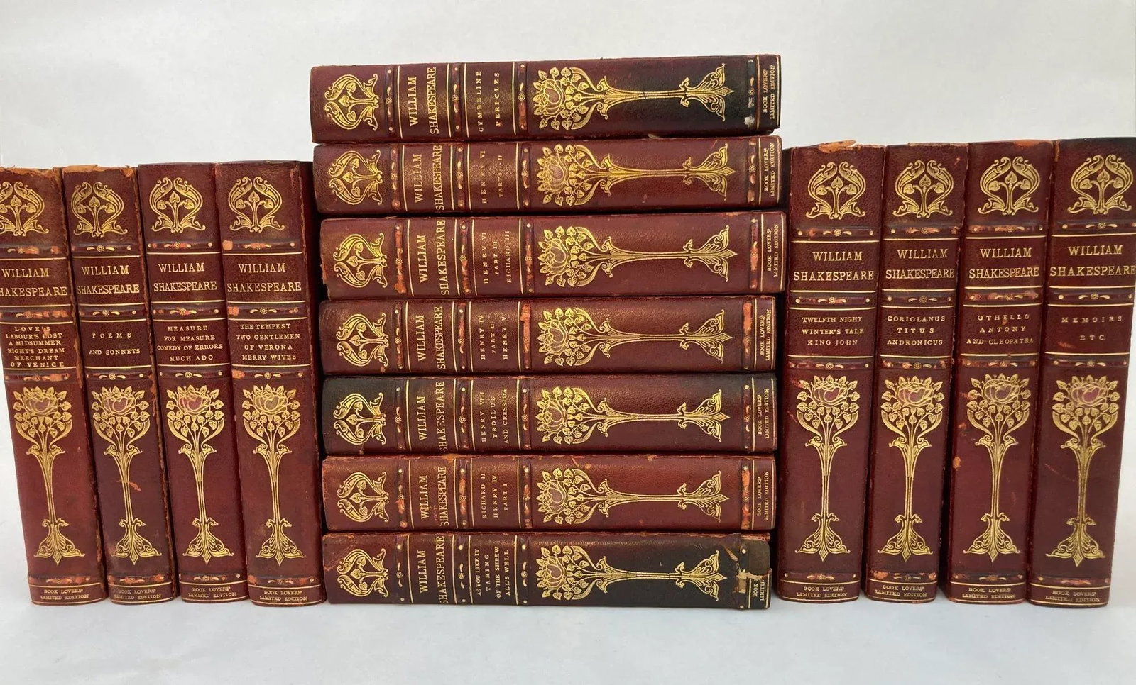 William Shakespeare 15 Volumes Limited Edition Number 77 - 2