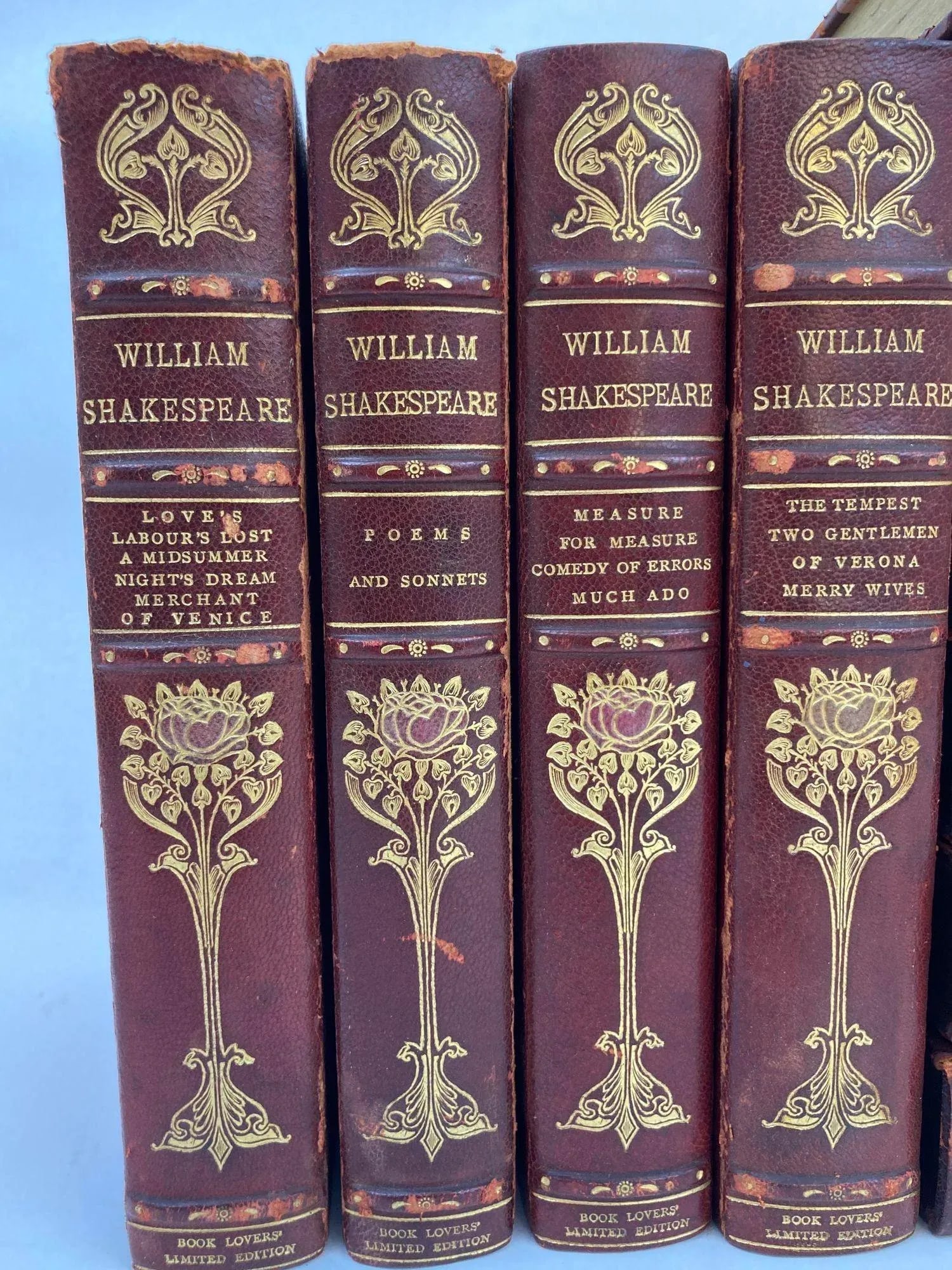 William Shakespeare 15 Volumes Limited Edition Number 77 - 4