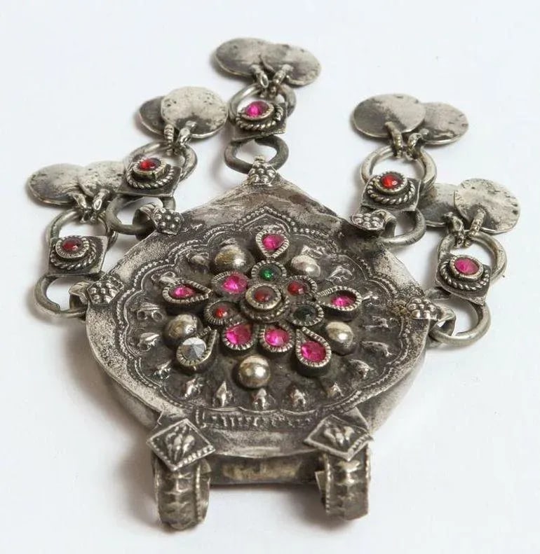 Vintage Moroccan Tribal Fibula - 6