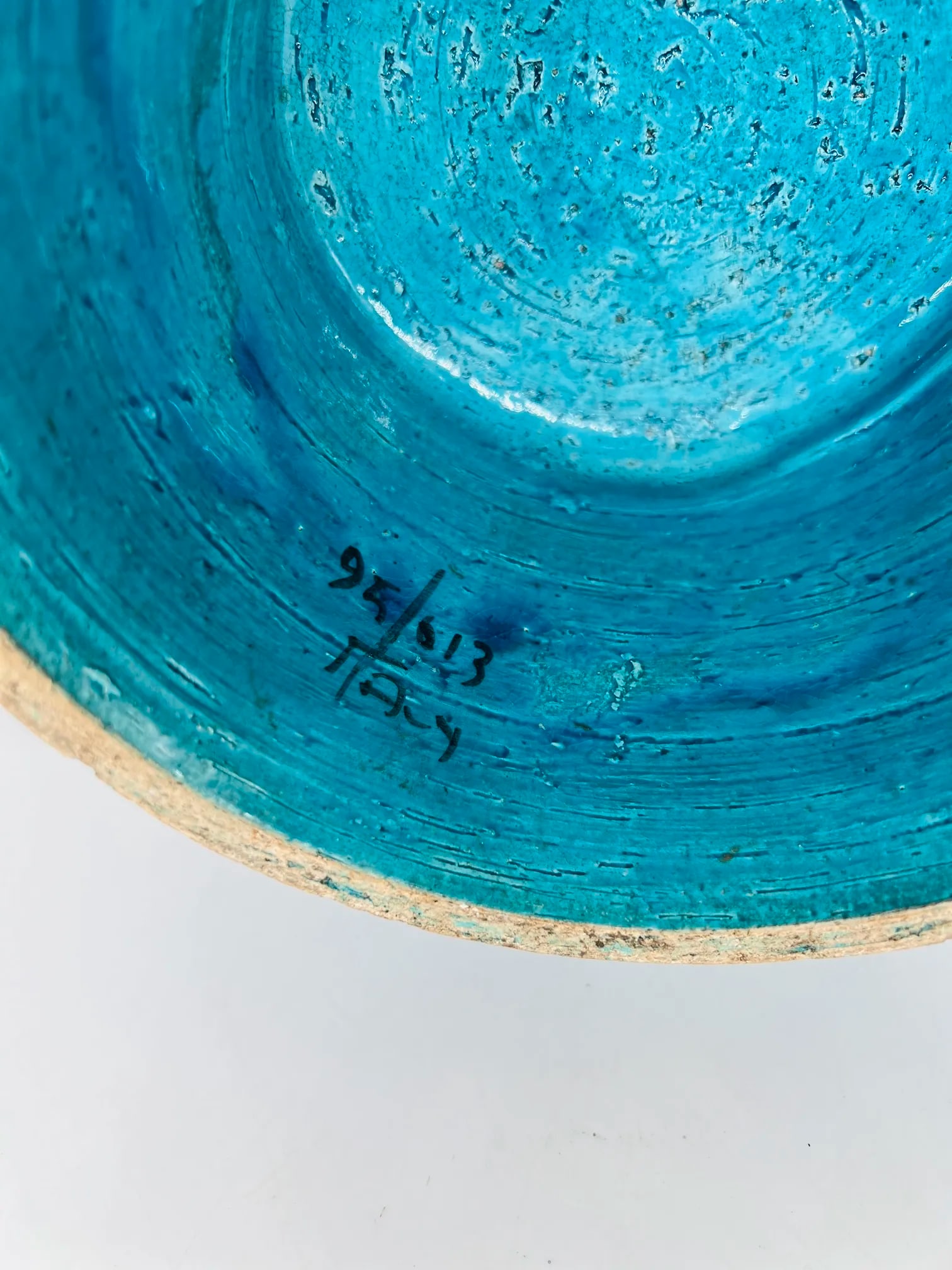Vintage Mid Century Aldo Londi for Bitossi Pottery Centerpiece C. 1960 - 6