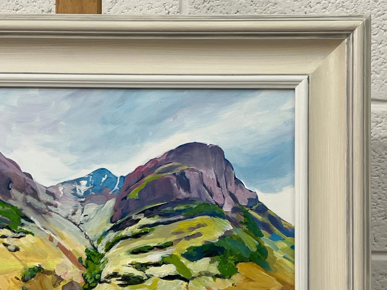 Scottish Highlands With Children Playing in the Mountains by Contemporary Artist - 10