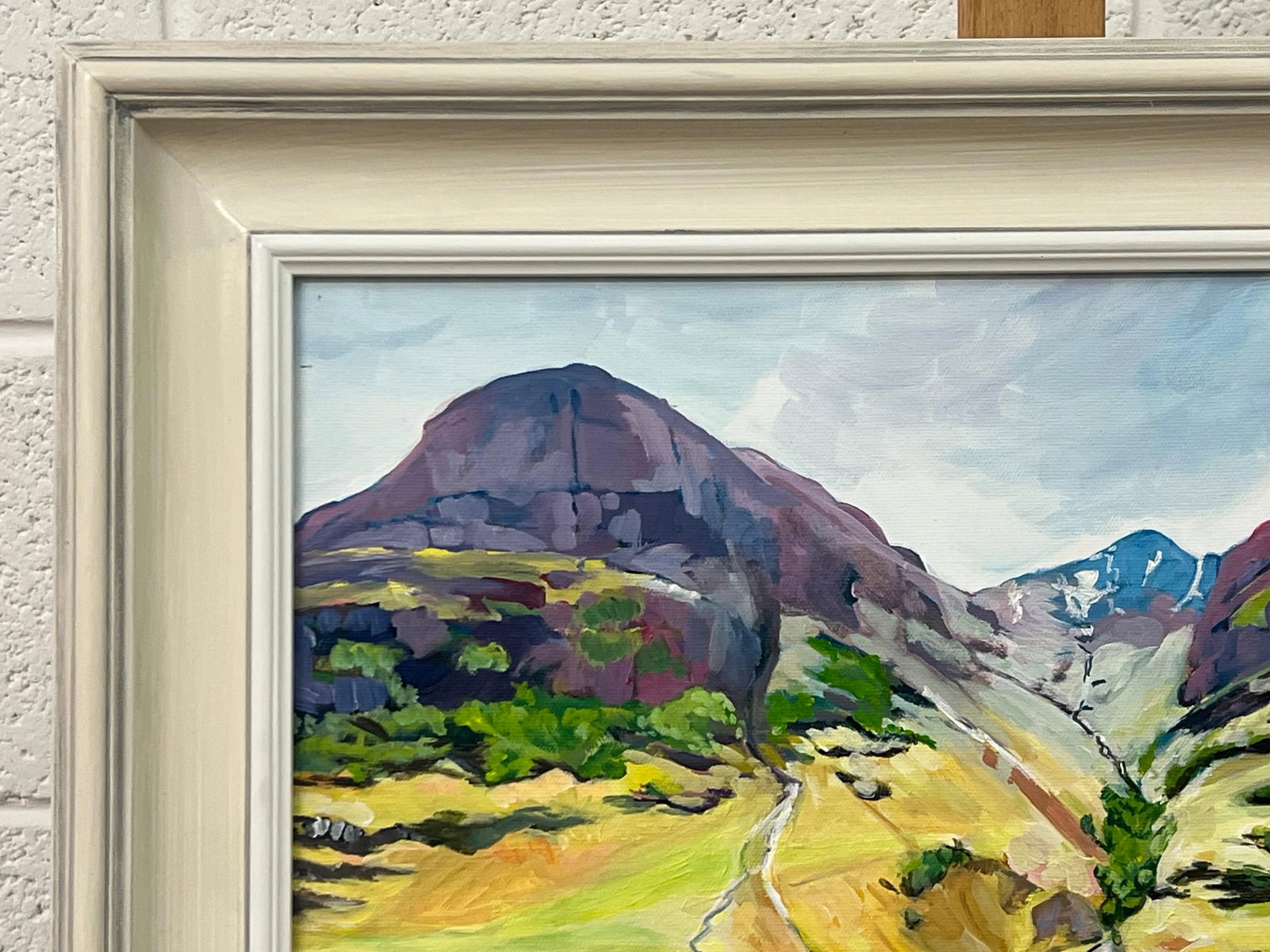 Scottish Highlands With Children Playing in the Mountains by Contemporary Artist - 8