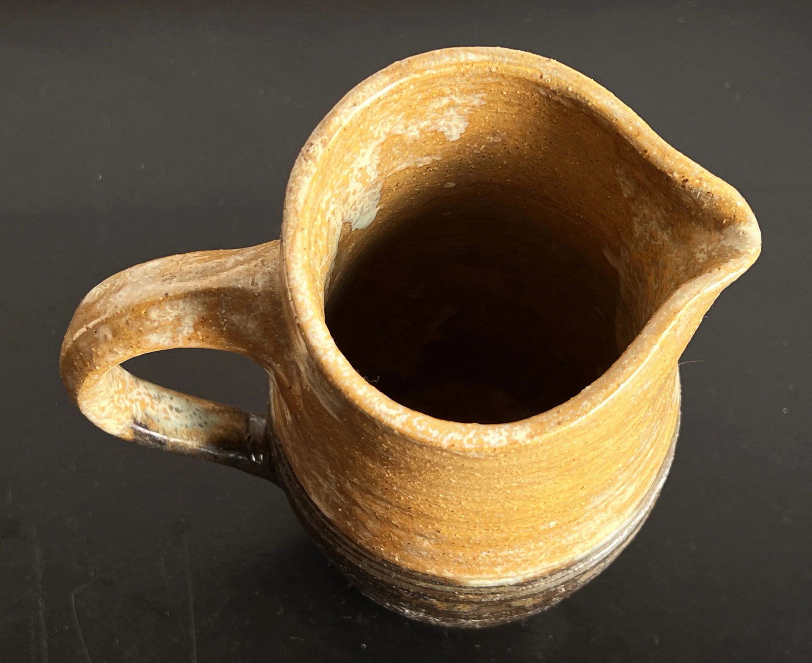 Vintage New England American Art Pottery Pitcher by Robert Fishman - 7