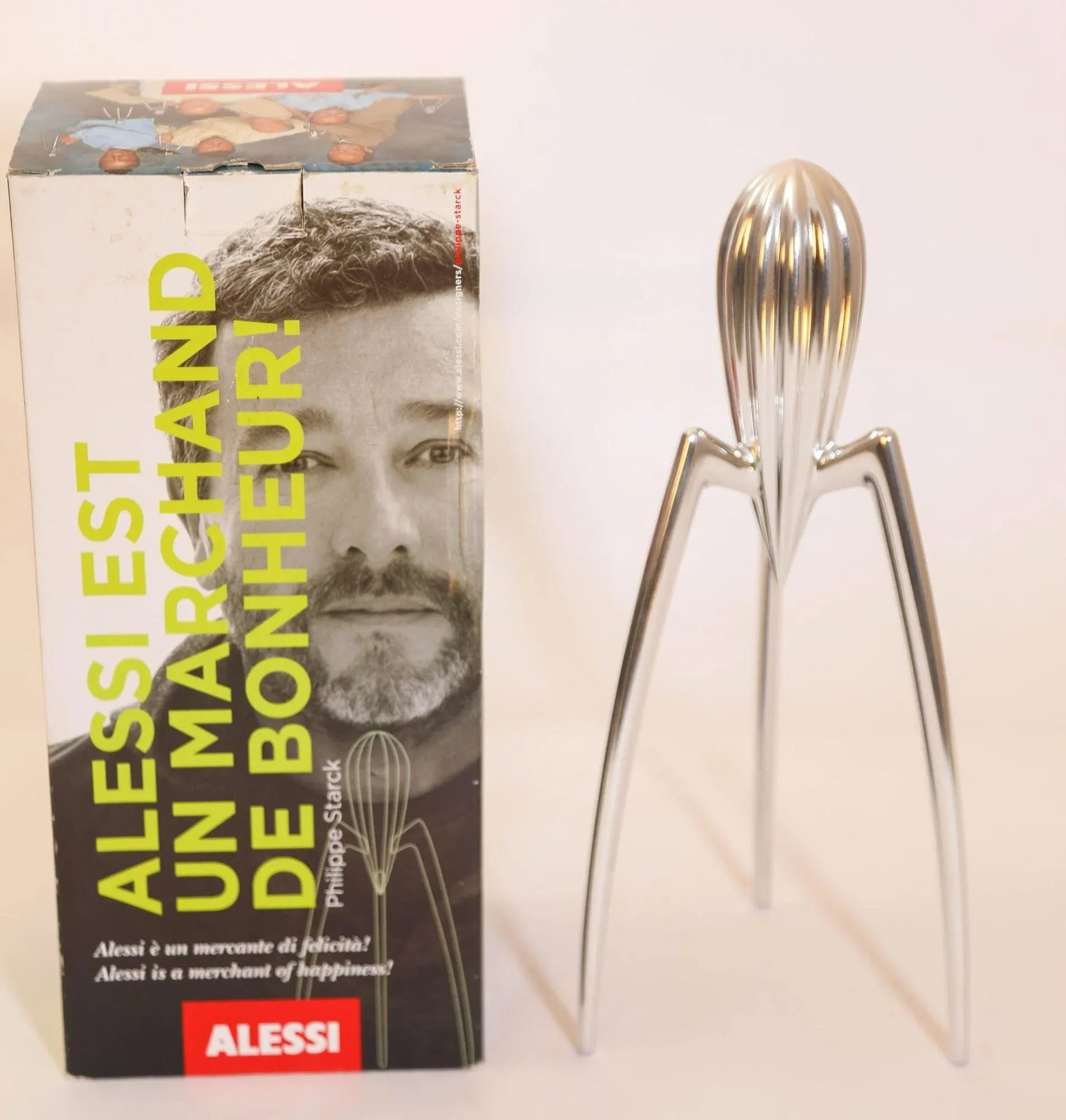Vintage Philippe Starck Juicy Salif 1990 Made by Alessi Italy - 4