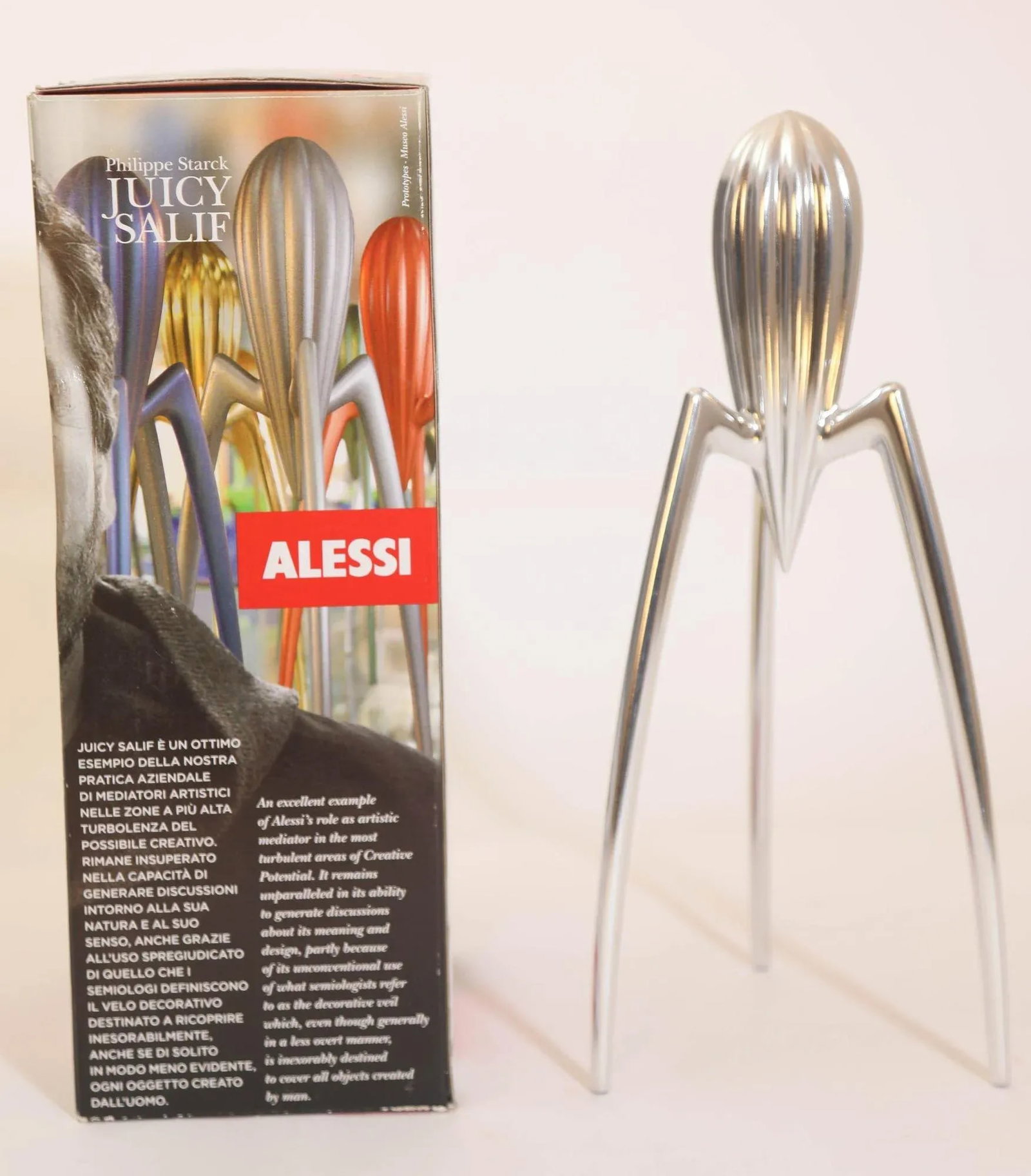 Vintage Philippe Starck Juicy Salif 1990 Made by Alessi Italy - 5