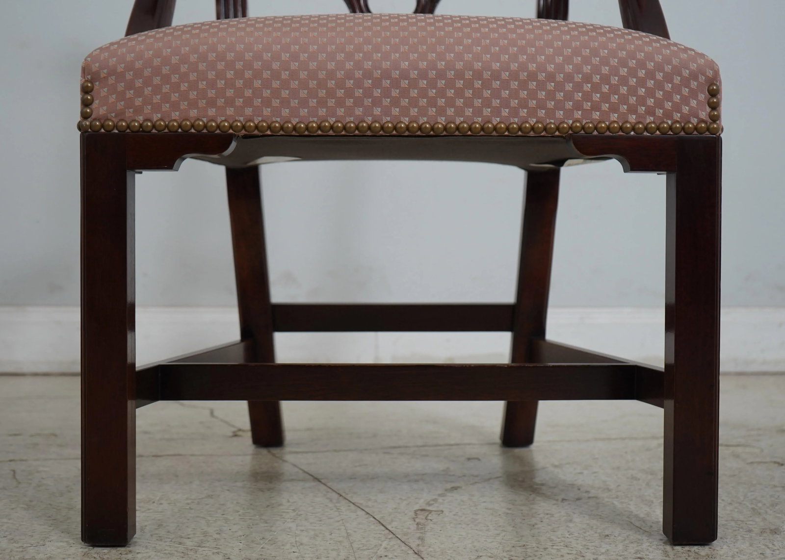 Set of 8 Kindel Irish Georgian Mahogany Dining Room Chairs - 5