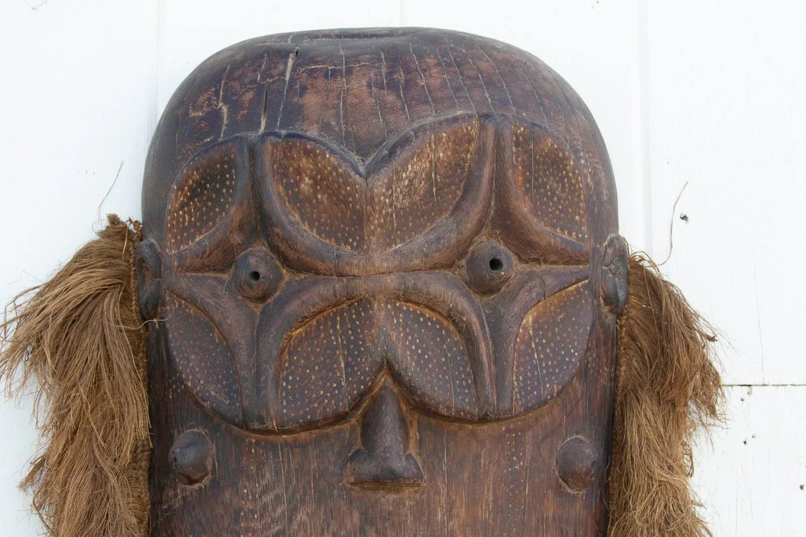 Large Original Senufo Ceremonial Mask - 5