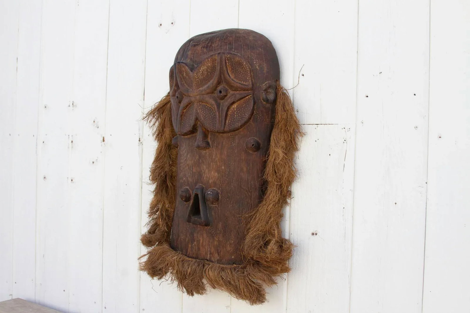 Large Original Senufo Ceremonial Mask - 6