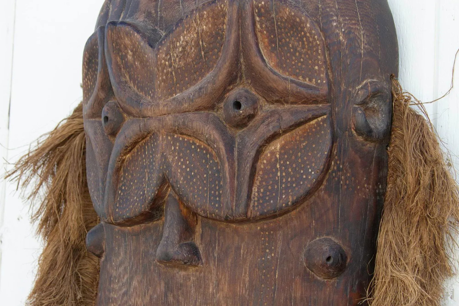 Large Original Senufo Ceremonial Mask - 9