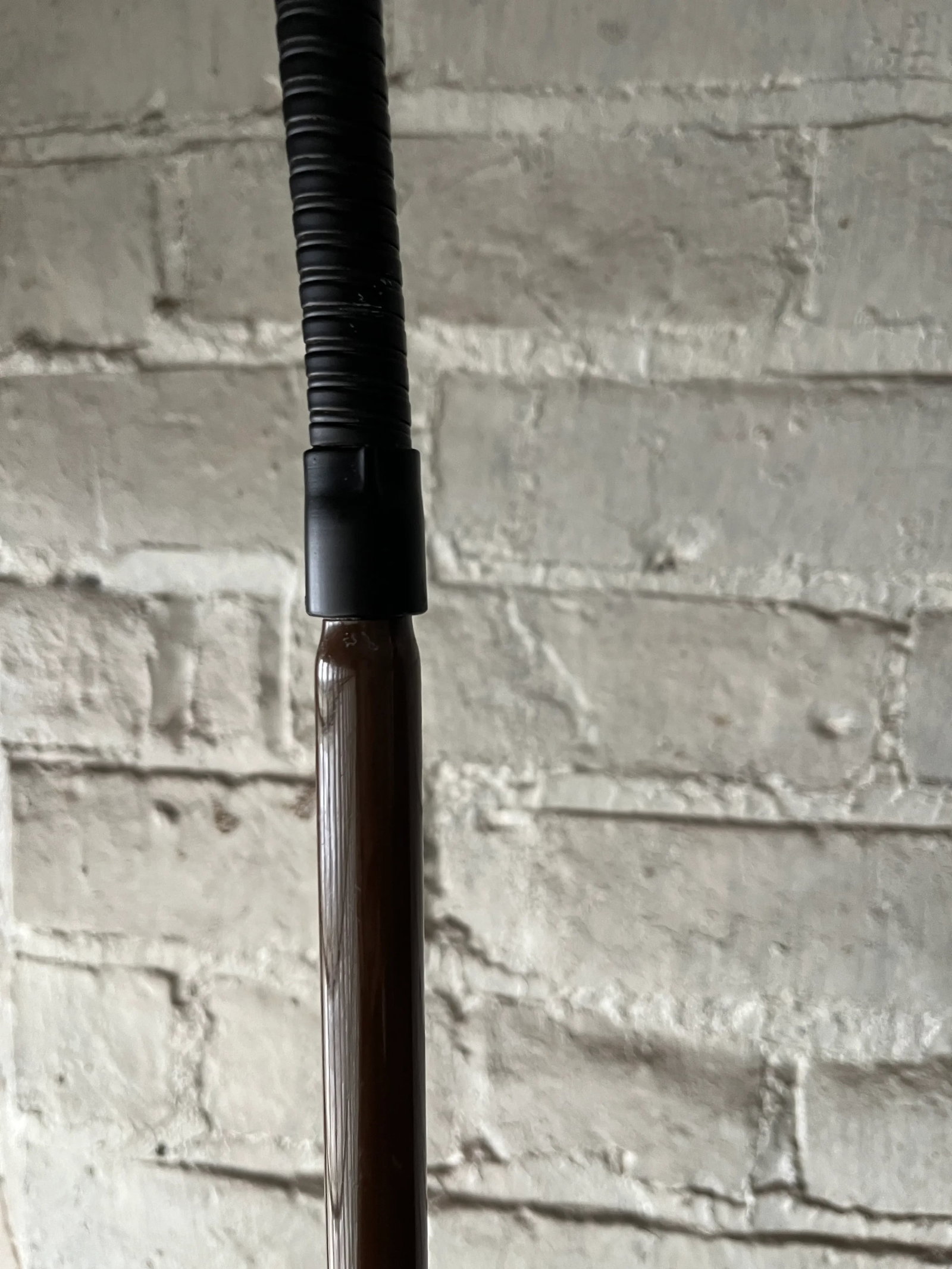 1970s Brown Gooseneck Floor Lamp by Underwriters Laboratories - 8