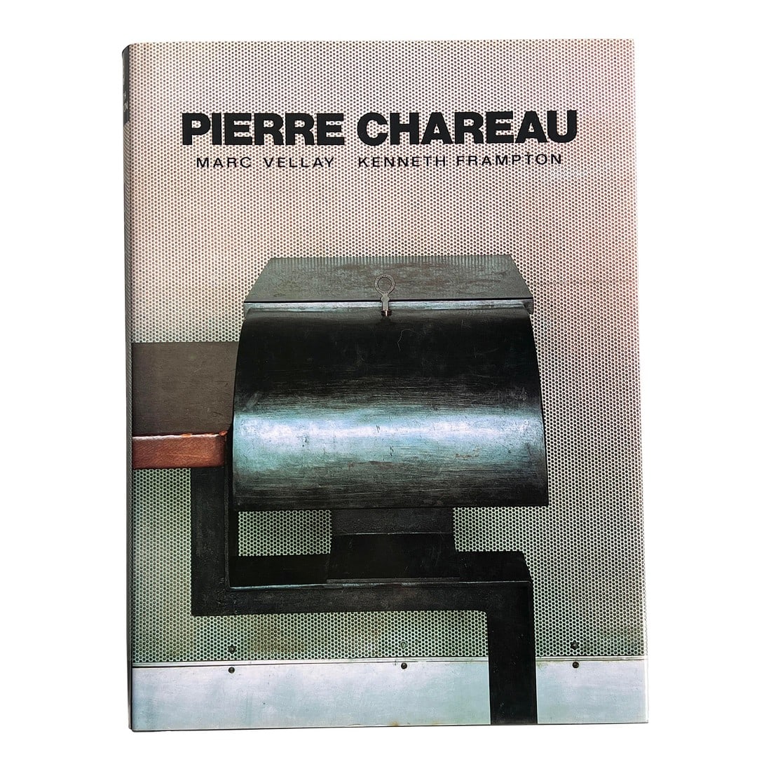 Vintage 1985 Architectural Coffee Table Book on Pierre Chareau by Rizzoli: A beautifully illustrated hardocover monograph celebrating the innovative designs of French architect and furniture maker Pierre Chareau. Published by Rizzoli (1985), authors Marc Vellay and Kenneth F