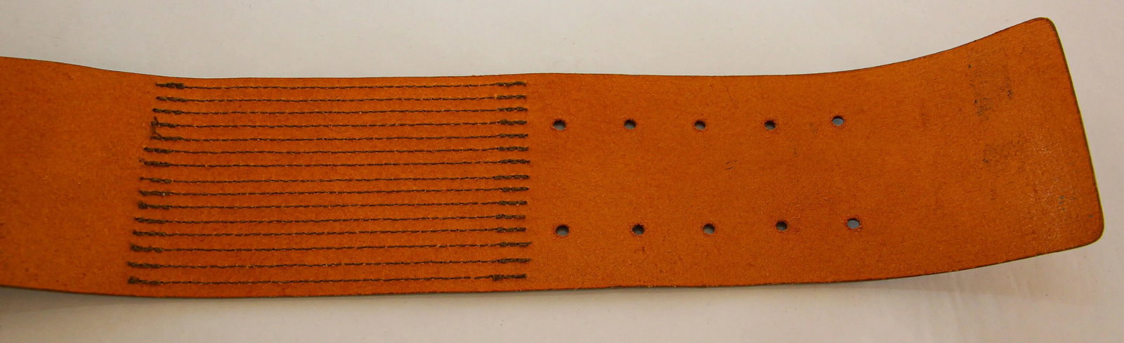 Dries Van Noten Oversized Wide Leather Waist Belt - 12