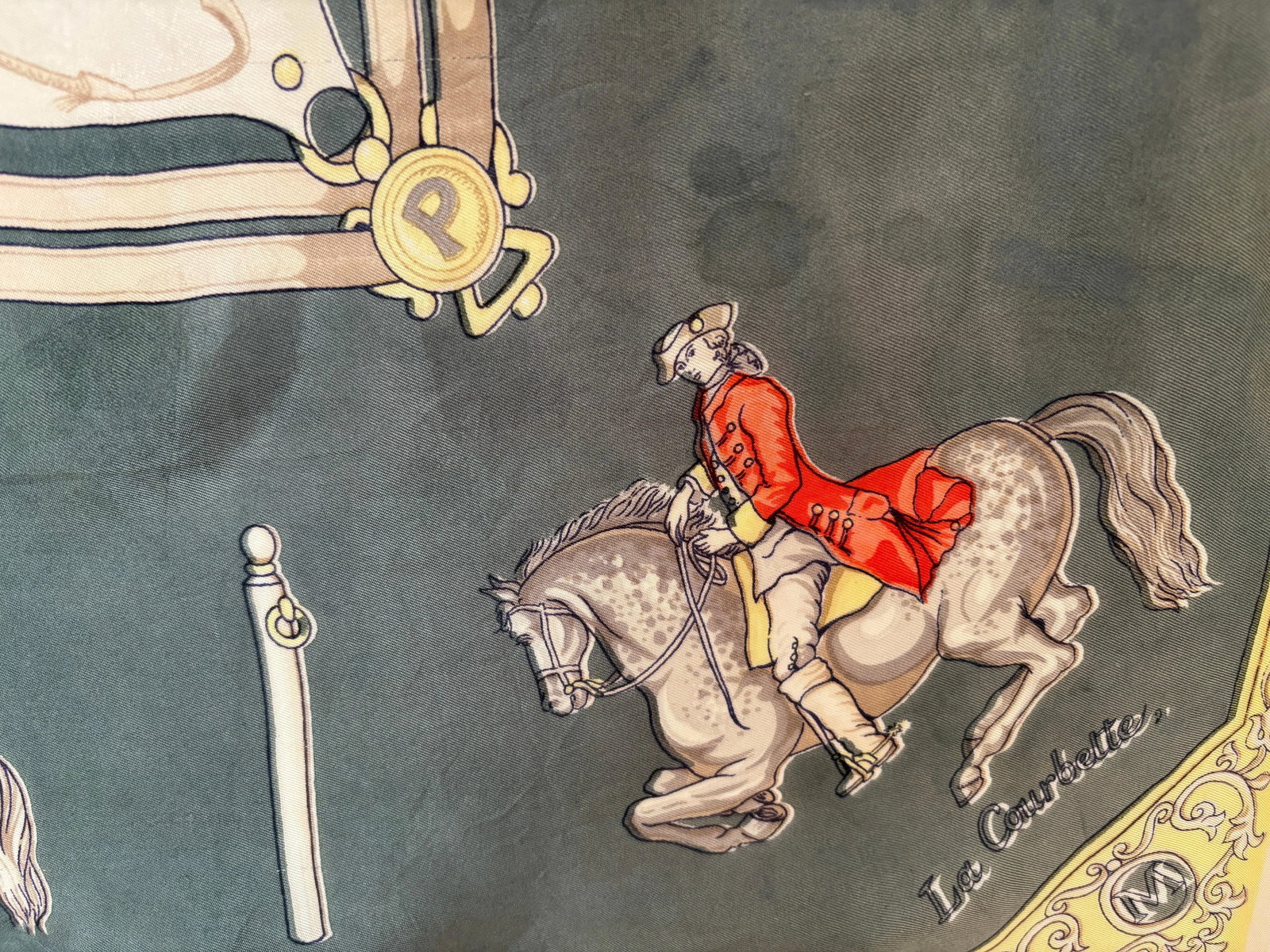The Maneige Royal by Antoine de Pluvinel Silk Scarf - 2