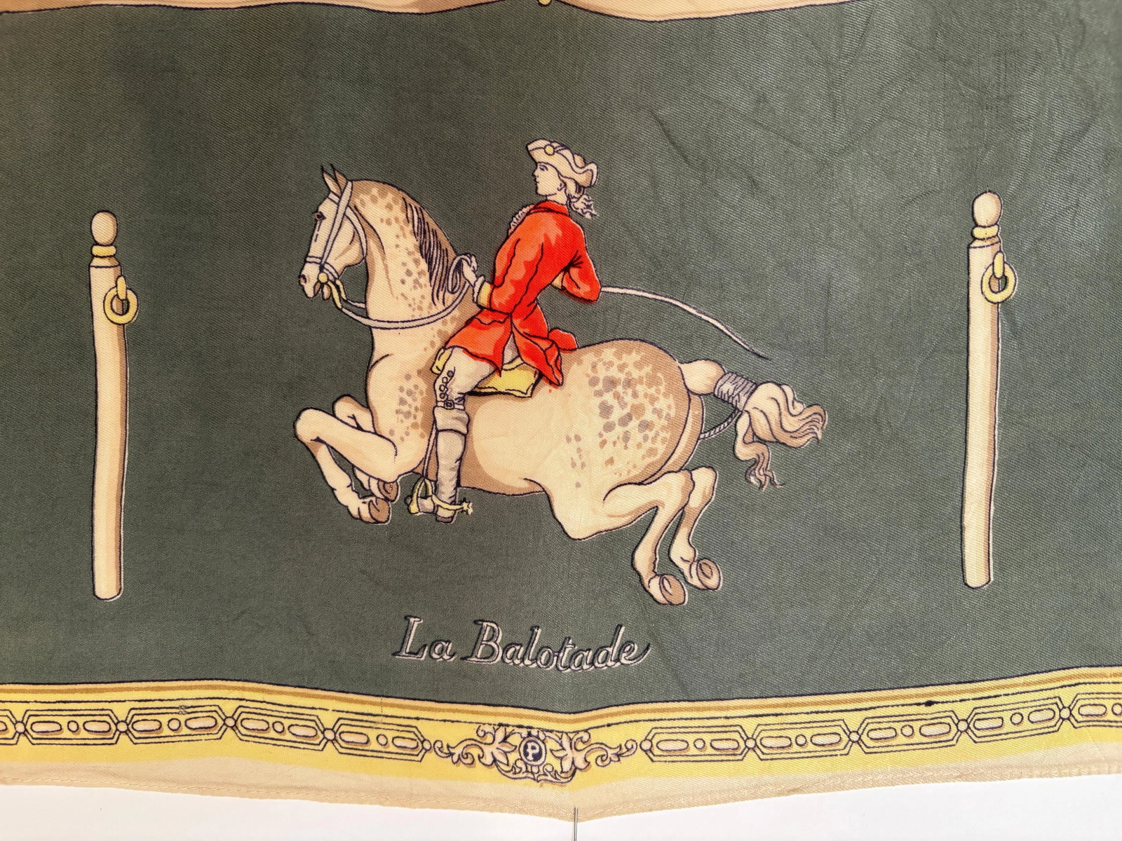 The Maneige Royal by Antoine de Pluvinel Silk Scarf - 8