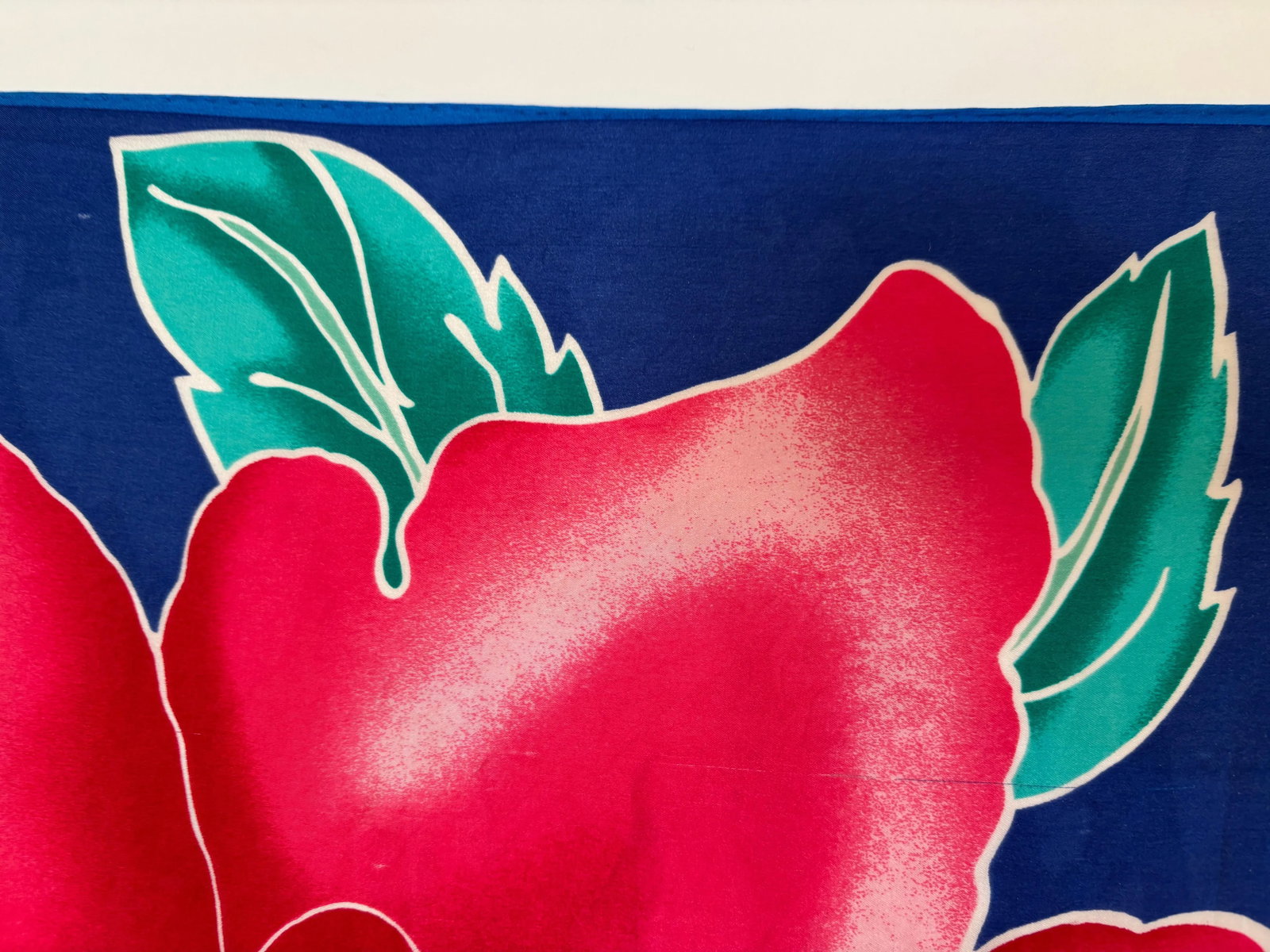 Oscar De La Renta Vivid Floral Tropical Silk Scarf - 6