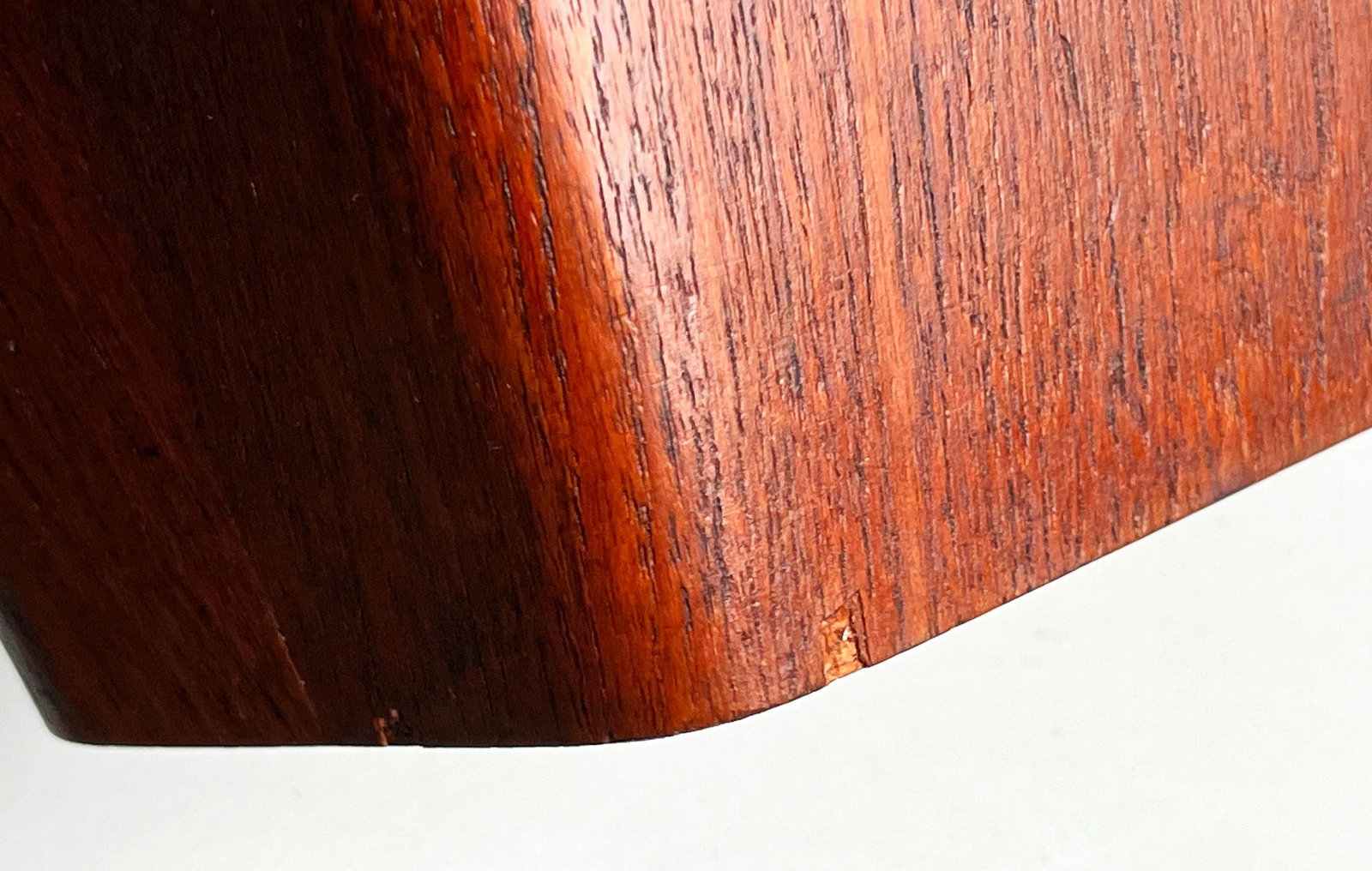 c.1960's Mid Century Danish Modern Teak Wastebasket by Rude Bonfils - 8