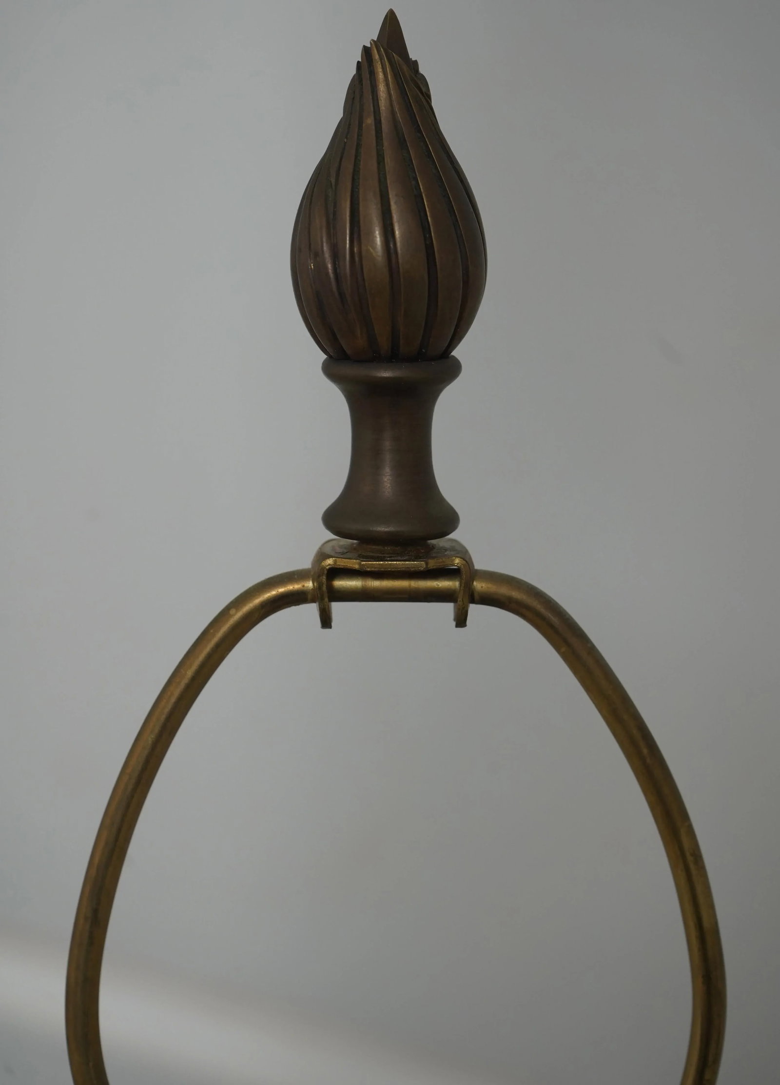 Pair of Chapman Art Deco Nouveau Brass & Glass Lamps - 6