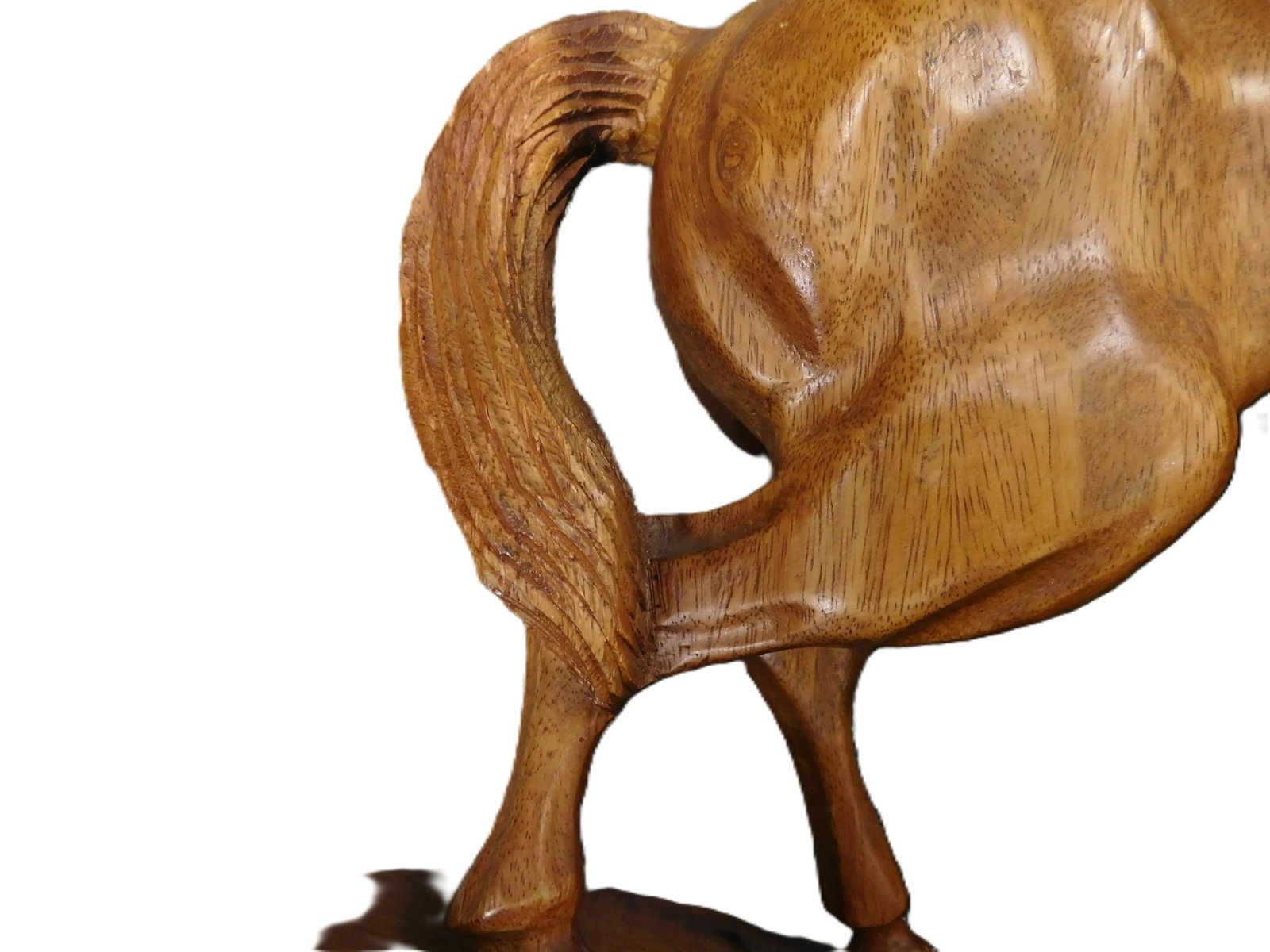 1940s Hand Carved Wooden Horse - 5